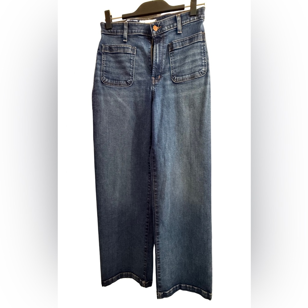 Madewell Emmett Wide Leg Denim Pant Size 28